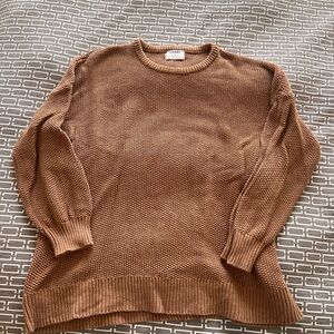 Tan Old Navy sweater